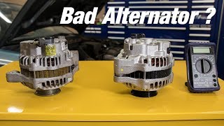 How to Test an Alternator Diagnose Easily Yourself [upl. by Yokum]