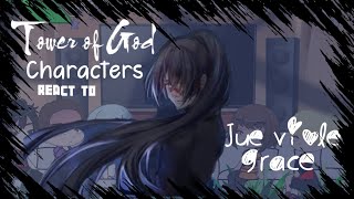 Tower of god reacts to Jue Viole GraveBamGRVTowerOfGodGachaReactionSonorasu [upl. by Aitnahs]