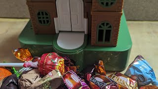 ASMR LIVE 🌈🔴 SATISFYING FEEDING 🍫🍪 AND CANDIES 🍭🍬FOR DINO🦖 [upl. by Garwood]