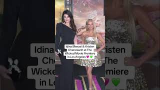 Original Cast Wicked Stars Idina Menzel amp Kristen Chenoweth At Movie Premiere  Billboard Shorts [upl. by Carce]