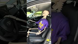 Skeleton Behind the Wheel of the Car [upl. by Bradway]