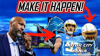 Detroit Lions To EXPLOIT Chargers Cap CASUALTIES And PURSUE Mack Or Bosa [upl. by Joline]