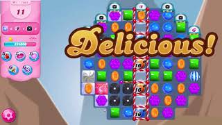 Candy Crush Saga LEVEL 7301 NO BOOSTERS [upl. by Ashlin]