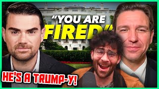 DeSantis RIPS into Trump  Hasanabi Reacts to Ben Shapiro [upl. by Wolford822]