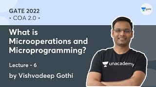 What is Microoperations and Microprogramming L 6  COA 20  GATE 2022 VishvadeepGothi [upl. by Susana282]