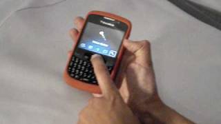 Blackberry 8520 Optical Trackpad in action [upl. by Diandra]