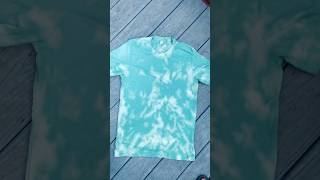 FAVORITE TIE DYE BLEACH craftykirsty tiedye bleachdye craft crafting tiedyetutorial shorts [upl. by Alaecim]