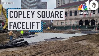 Copley Square Park getting a facelift [upl. by Tennek767]