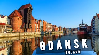 Gdansk by drone  POLAND 🇵🇱 [upl. by Kienan]