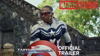 Captain America Brave New World 2025  Final Trailer  Anthony Mackie Harrison Ford [upl. by Acinorrev698]