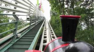 Lisebergbanan Liseberg Onride FrontSeat POV [upl. by Wileen]