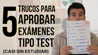 5 TRUCOS para APROBAR EXÁMENES TIPO TEST ✅ [upl. by Gillett]