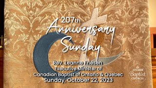 October 22 2023  Aylmer Baptist Church Live Stream [upl. by Winfred662]