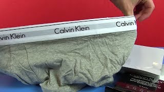 Calvin Klein  Modern Cotton Trunks UNBOXING [upl. by Koorb]