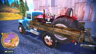 How To Load Tractor On Russian Truck Zed  Off The Road Unleashed Nintendo Switch Gameplay HD [upl. by Letsirk]