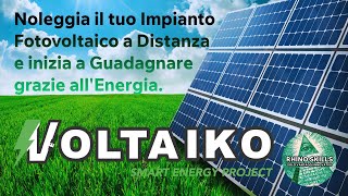 Guadagnare Passivamente con il Fotovoltaico grazie a Voltaiko☀️💎 [upl. by Eiramlirpa]