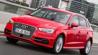 Audi A3 etron Fahrbericht Audi PluginHybrid im Test  Erster Audi für die Steckdose [upl. by Gracia]