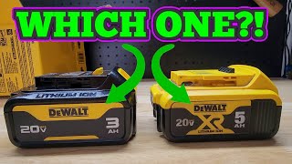 Important Information Regarding These DeWALT Batteries [upl. by Areik]