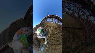 Bridge Day West Virginia Catapult Base Jump [upl. by Relyuhcs]