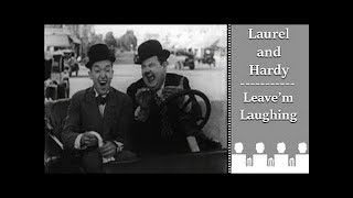 Laurel amp Hardy Leavem Laughing 1928 comedy film [upl. by Levon]