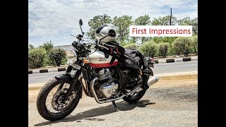 INTERCEPTOR 650  First Impressions  Baker Express [upl. by Giulietta]