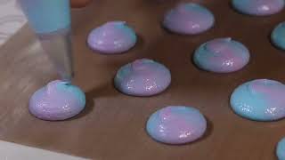 Yummy Macarons Making and Decorating Yummy Desserts How To Make Galaxy Macarons [upl. by D'Arcy]