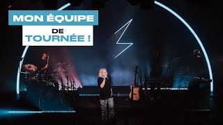 Emma Peters  MON ÉQUIPE DE TOURNÉE  Qui fait quoi [upl. by Rapsag]