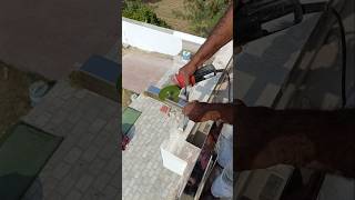 Balcony Railing Instalation shorts ssrailing steelrailing balconyrailing [upl. by Swaine]