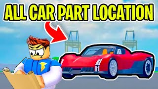 Car Factory Hunt Part 2 UPDATE In Car Dealership Tycoon ALL LOCATIONS FOUND [upl. by Nagle963]