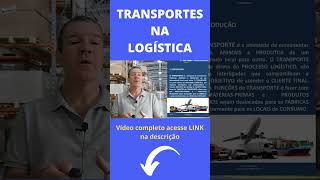 Os Transportes na Logística shorts [upl. by Magnus291]