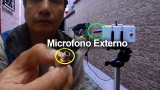 Usar micrófono externo en Android o iPhone  Gadgets Fácil [upl. by Alram]