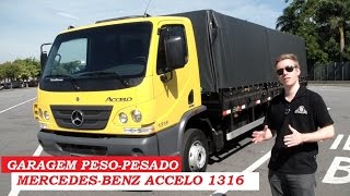 Garagem PesoPesado MercedesBenz Accelo 1316 [upl. by Ozner]