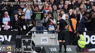 Man Utd receive new West Ham penalty verdict after Premier League statement [upl. by Ecirtra365]