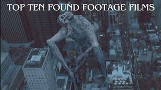 Top 10 Found Footage Horror Films [upl. by Todhunter]