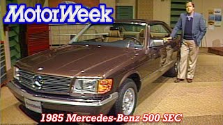 1985 MercedesBenz 500 SEC  Retro Review [upl. by Laud]