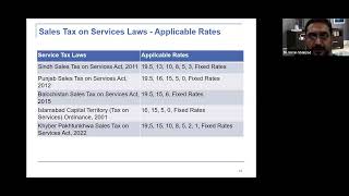 Provincial Sales Tax Lecture 1 caf cfap [upl. by Eiznek]