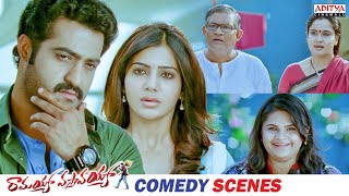 Ramayya Vasthavayya Movie Comedy Scenes  NTR Samantha Shruti Haasan  Aditya Cinemalu [upl. by Kcirtapnhoj]