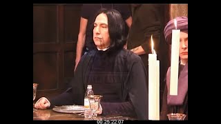 Behind the scenes by Huntley Film Archives  Snape in the Great Hall HP1 [upl. by Philip18]