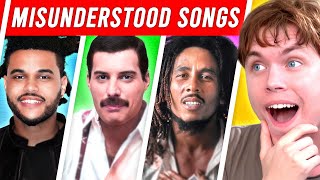 The Most MISUNDERSTOOD Songs in Music History 2 [upl. by Dolhenty]