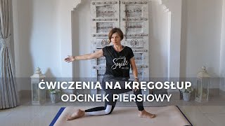 Ćwiczenia na Kręgosłup  Odcinek Piersiowy  Aktywny Senior [upl. by Kcirevam]