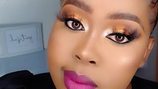 HOW TO DO A FULL GLAM MAKEUP TUTORIAL FOR BEGINNERS [upl. by Eads]