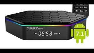 T95Z PLUS Android TV BOX 8X CPU CortexA53 GPU MaliT820MP3 REVIEW UNBOXING BENCHMARK [upl. by Recha]