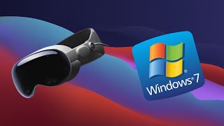 Windows 7 on a vision pro [upl. by Danieu395]