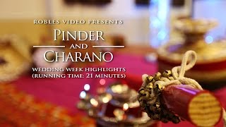 Pinder amp Charano Wedding Highlights [upl. by Soneson]