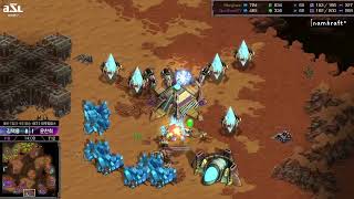 ASL S17 Online Qualifier Day 1 Bisu vs Mong PvT  Apocalypse  Starcraft Commentary [upl. by Adamina]