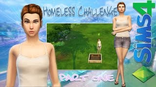 The Sims 4 Homeless Challenge  Part 1  The Struggle Begins [upl. by Alamap]