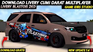 Livery BLASTOISE 2KD vnt  IDBS Cumi Darat Multiplayer New Update v14 [upl. by Amalea]