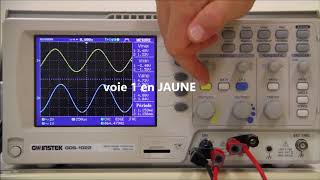 Oscilloscope  Réglages [upl. by Rodman]