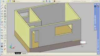 AutoCAD 2008 3D  Aula 1  HD [upl. by Minnie]