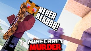 NEUER MURDER KILL REKORD ✪ Minecraft MURDER mit GLP [upl. by Nahtnamas]